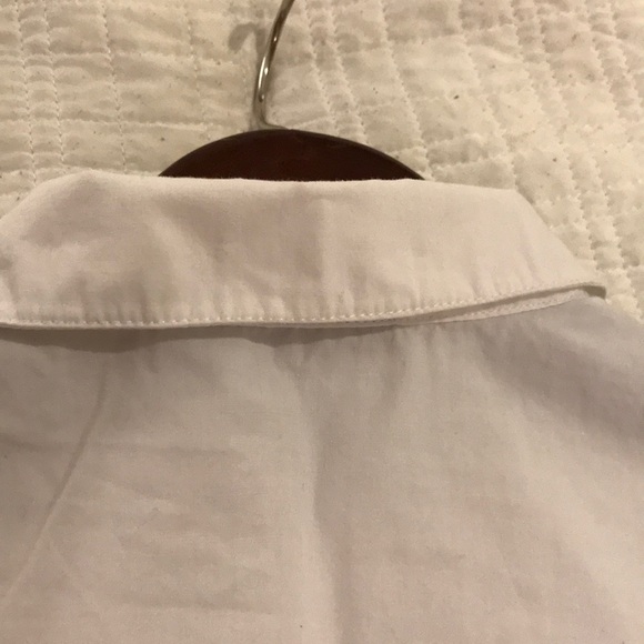 Girls uniform button down blouse/top in white - Picture 5 of 7